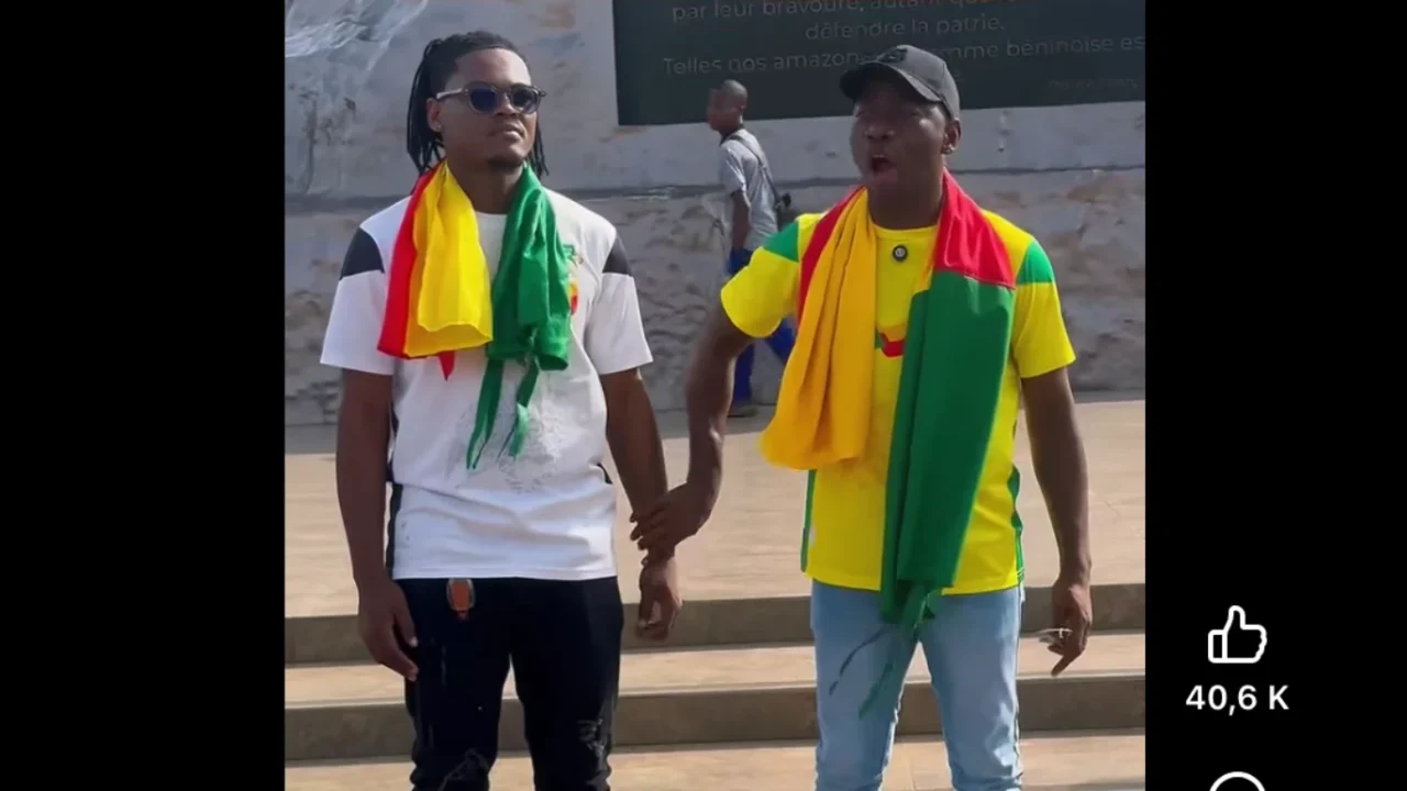 Alain Kenneth et Camille Makosso