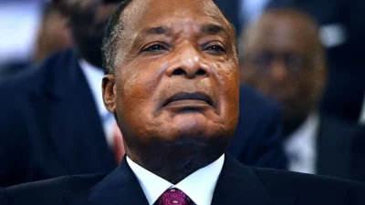 Denis Sassou-Nguesso, président de la République du Congo