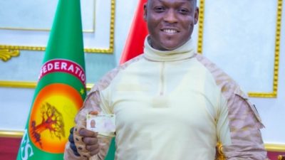 Le capitaine Ibrahim Traoré, président du Burkina Faso