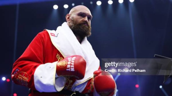 Le boxeur Tyson Fury