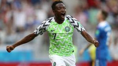 L'ancien capitaine des Super Eagles du Nigeria, Ahmed Musa