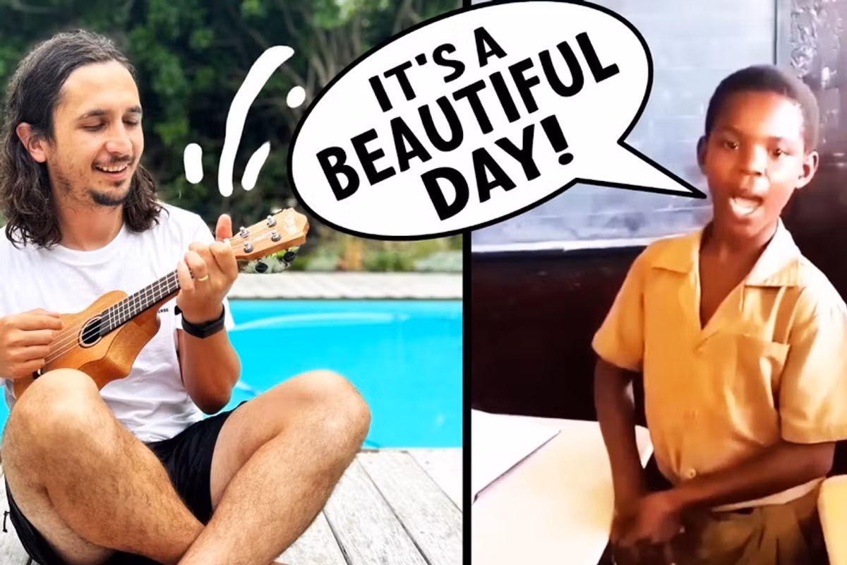 Le fabuleux destin d’un gamin jamaïcain filmé il y a 5 ans en train de chanter “Beautiful Day” sur TikTok