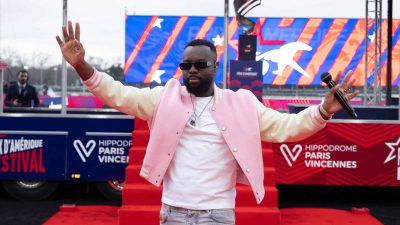 Après son selfie avec Emmanuel Macron, Gims lâche une punchline sur Brigitte Macron