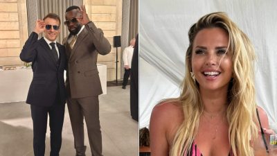 Gala des pièces jaunes : Gims renoue avec son ex-partenaire, Kelly Vedovelli grâce à Emmanuel Macron et ses lunettes