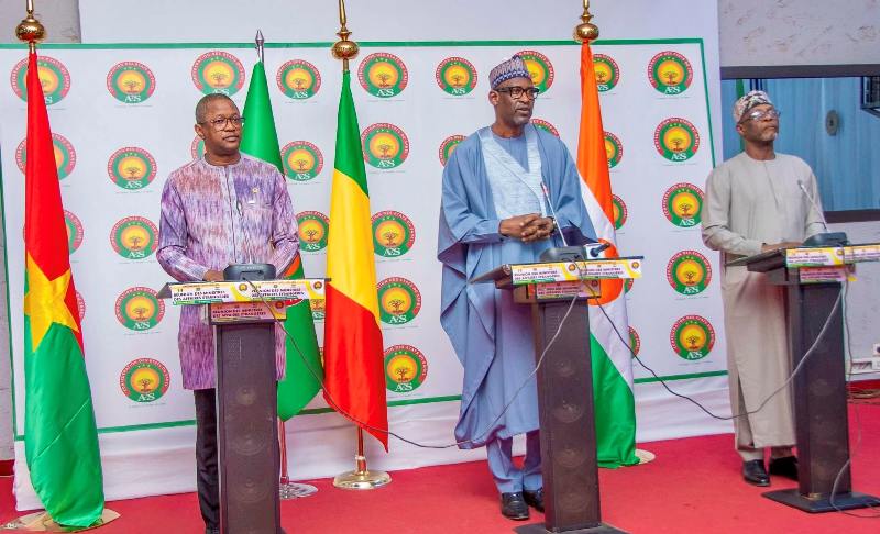 Ministres affaires etrangeres AES 26 11 2025