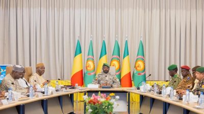 Ouverture premiere session confédérale du Conseil des Ministres AES