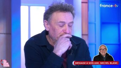 Jean-Paul Rouve fond en larmes dans "C à vous", son hommage bouleversant à Michel Blanc : "Ca fait plus d'un an que tu ne donnes pas de nouvelles"