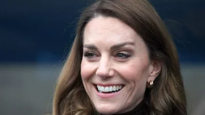 la princesse brave la tempête pour une visite qui lui tient à cœur