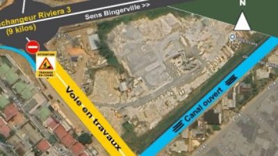 Côte d'Ivoire : Travaux de l'échangeur de la Riviera (Cocody), fermeture de la voie entre les carrefours 9 kilos et la pharmacie du jeudi à dimanche de 22 H à 5 h00