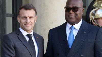RDC: à Paris, sécurité dans l’Est et bataille pour l’OIF au cœur de l’entretien Tshisekedi-Macron