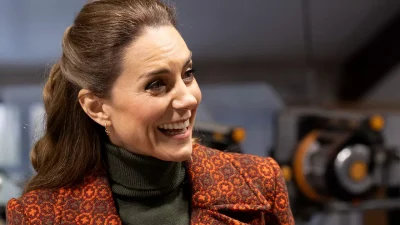 Kate Middleton souriante... comme si de rien n’était