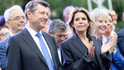 Christian Estrosi et Laura Tenoudji : l’heure du "break" a sonné