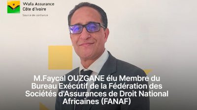 Faycal OUZGANE élu Membre du Bureau Exécutif de la Fédération des Sociétés d'Ass