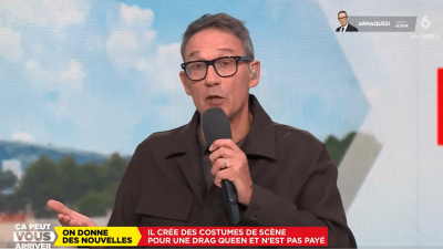 Julien Courbet : un candidat de "Drag Race France" dans de sales draps