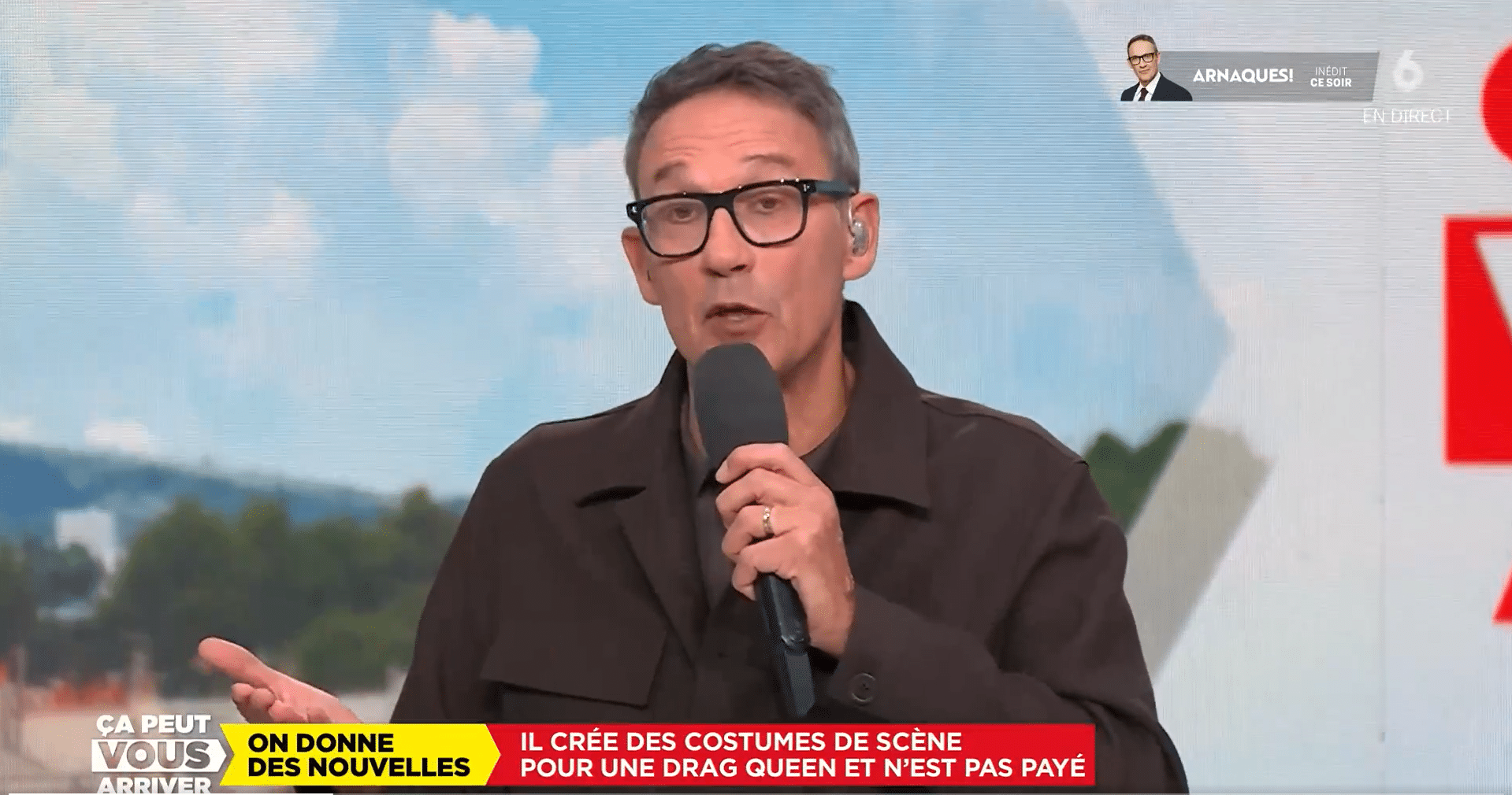 Julien Courbet : un candidat de "Drag Race France" dans de sales draps