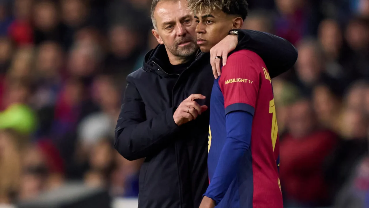 Hansi Flick ne peut excuser l'attitude de Lamine Yamal et dit ce qu'il pense