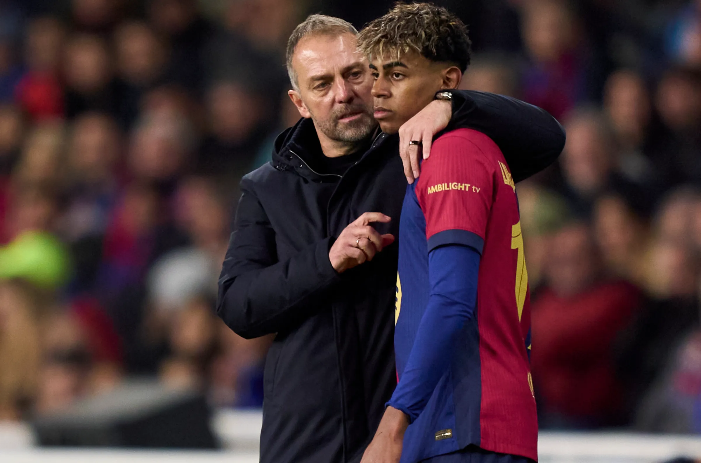 Hansi Flick ne peut excuser l'attitude de Lamine Yamal et dit ce qu'il pense