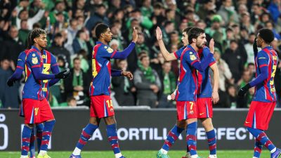 Coupe du Roi (demi-finale aller): Atletipco Madrid – Fc Barcelone; Eric Garcia écope d’un rouge (4-0)