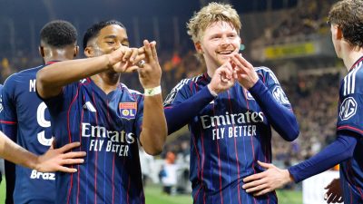 Ligue 1 (J22) : Lyon mène face à Nice à domicile