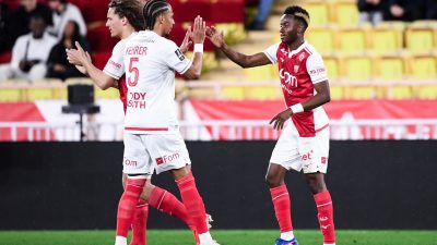 France Ligue 1 – Monaco : Adingra frappe fort, doublé express contre Nantes