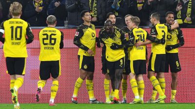 Bundesliga (J22) : le Borussia Dortmund domine Mayence 