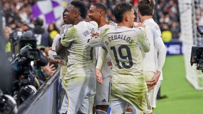 LaLiga (J24) : Le Real Madrid domine la Real Sociedad et prend provisoirement la tête