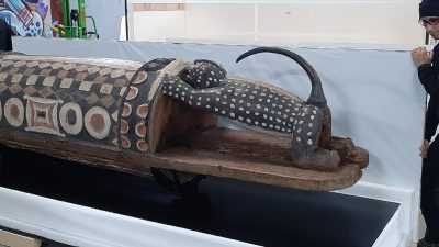 Le tambour parleur Djidji Ayôkwé