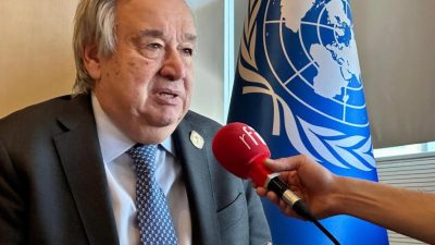 Antonio Guterres, secrétaire général de l'ONU: «Il faut cesser les ingérences extérieures» au Soudan - Le grand invité international