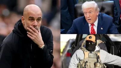 Pep Guardiola s&rsquo;en prend à Trump