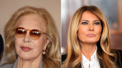 Sylvie Vartan doit une fière chandelle à Melania Trump