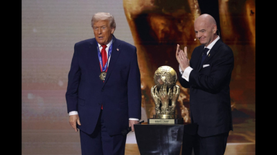 Le président de la FIFA, Gianni Infantino, défend le prix de la paix décerné à Donald Trump