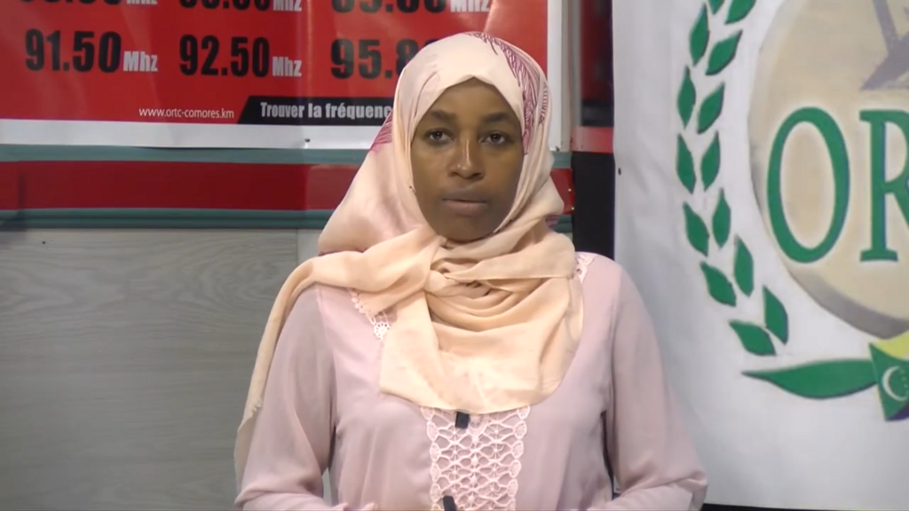 Comores: vive émotion après le décès de l'ex-présentatrice vedette Binti Mhadjou