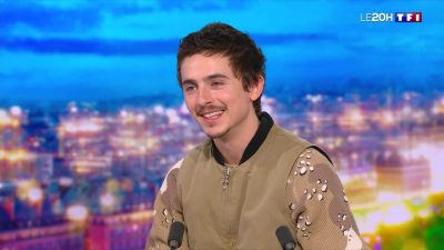 "Tu t’en bats les c…", Timothée Chalamet surprend Anne-Claire Coudray et les téléspectateurs du JT de 20h de TF1
