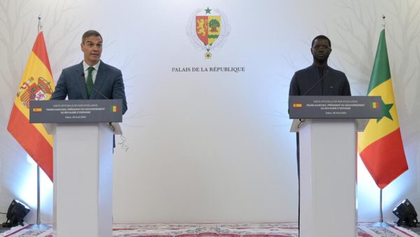 Bassirou Diomaye Faye à Madrid
