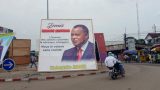 Affiches de campagne des candidats à la présidentielle du 16 mars 2026 au Congo-Brazzaville