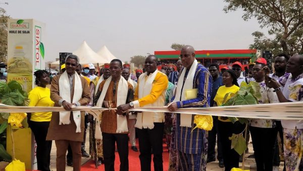 Mise en service d’un complexe industriel de transformation de soja de