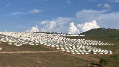 Une vue du camp de réfugiés de Busuma, au Burundi.