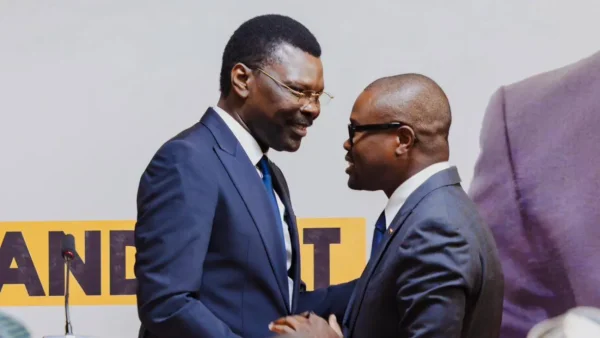 Joseph Djogbenou et Romuald Wadagni