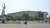 Palais du Peuple à Kinshasa, siège du Parlement de la RDC