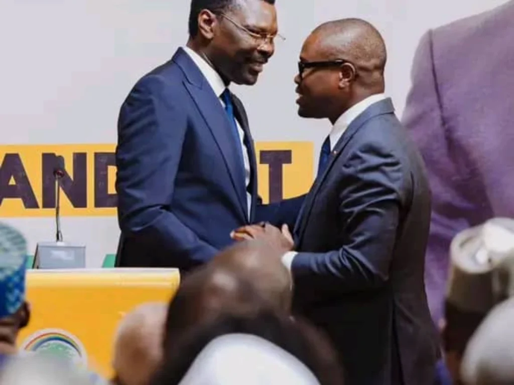Romuald Wadagni et Joseph Djogbénou