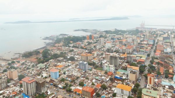 Ville de Conakry en Guinée