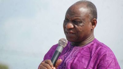 Eugène Azatassou, cadre influent du parti Les Democrates