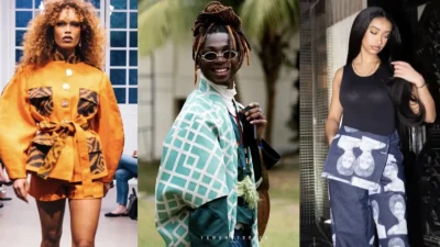 créateurs de mode ivoiriens Olivia Perez Calvin Gueyes et Djinin