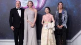 une invitée exceptionnelle entourée de la famille princière monégasque