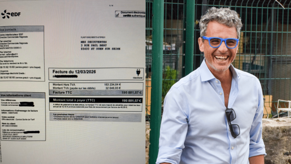 Julien Cohen (Affaire Conclue) : il reçoit une facture EDF hallucinante de 196 000 € !