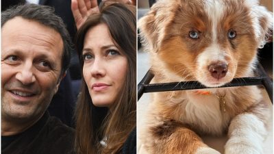 Après son compagnon Arthur, Mareva Galanter publie à son tour des photos de l’adorable Aïto, nouveau membre de leur famille