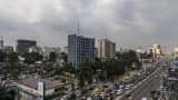 La ville de KinshasVue générale du boulevard du 30 Juin à Kinshasa, le 20 octobre 2025.a