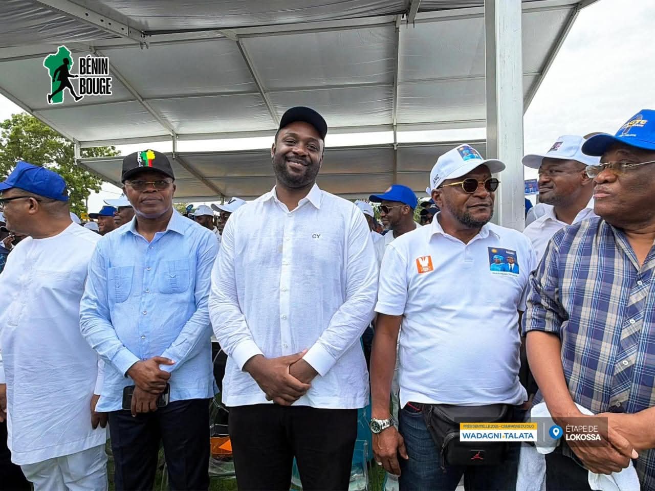 Retrouvailles à Lokossa autour de Wadagni: Michel Sodjinou, Chabi Yayi et Houndété main dans la main