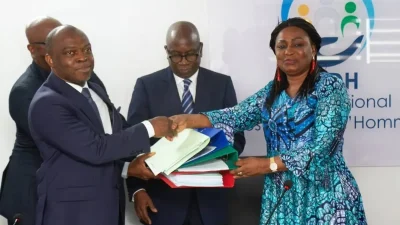 Côte d'Ivoire CNDH Christian Arnaud Adjelou installé malgré la polémique