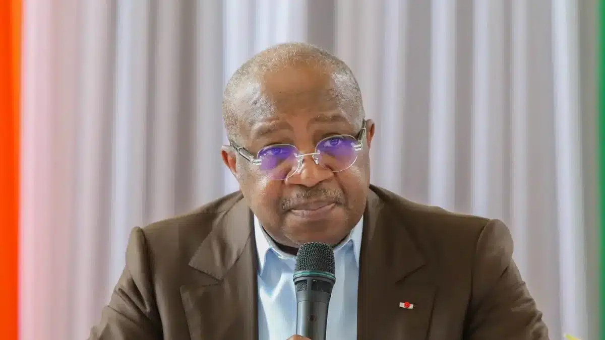 Ministre de la justice de Côte d'Ivoire - M. Sansan Kambilé